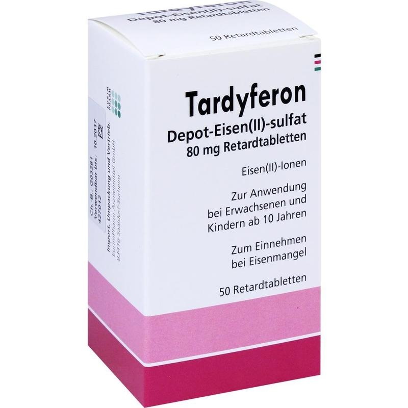 TARDYFERON Depot-Eisen(II)-sulfat 80 mg Retardtab.