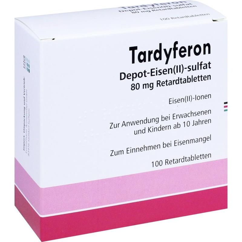 TARDYFERON Depot-Eisen(II)-sulfat 80 mg Retardtab.