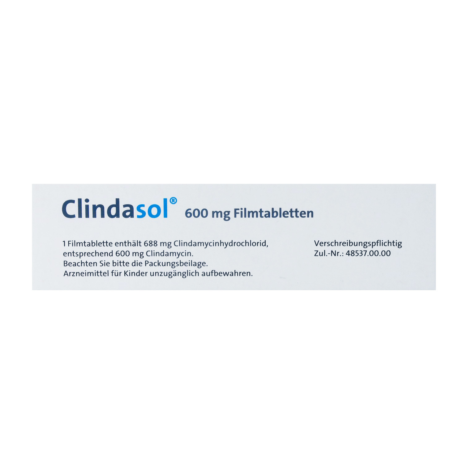 CLINDASOL 600 mg Filmtabletten