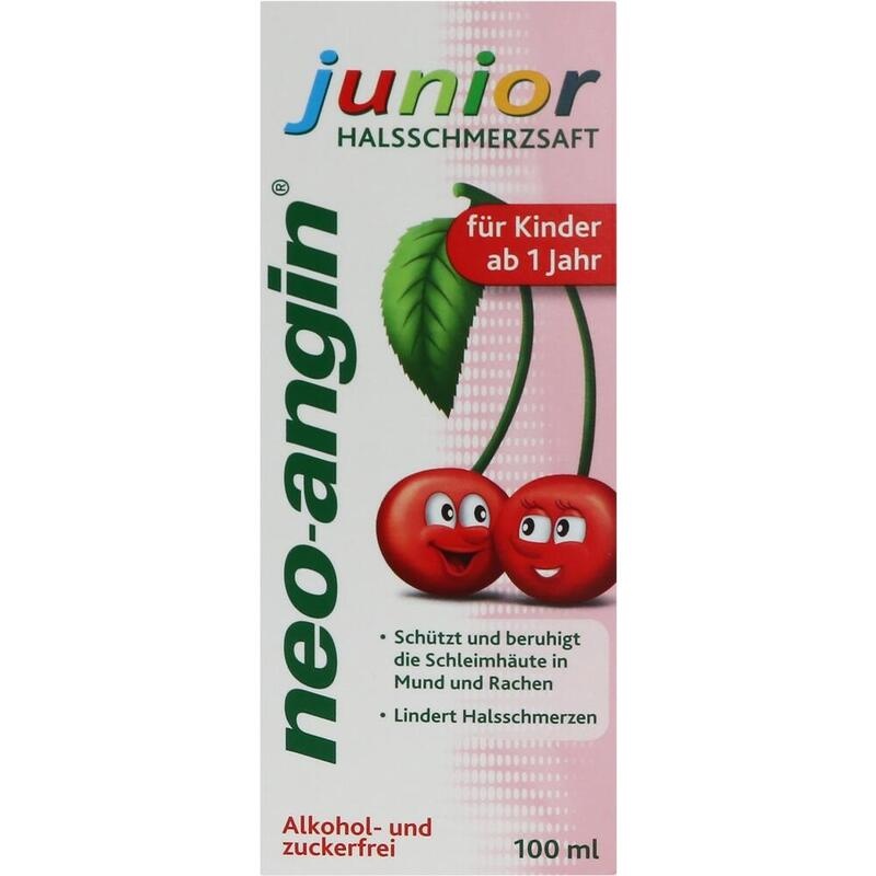 NEO-ANGIN junior Halsschmerzsaft