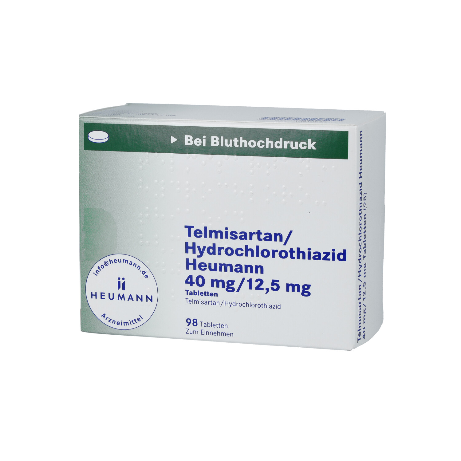 TELMISARTAN/Hydrochlorothiazid Heu.40mg/12,5mg
