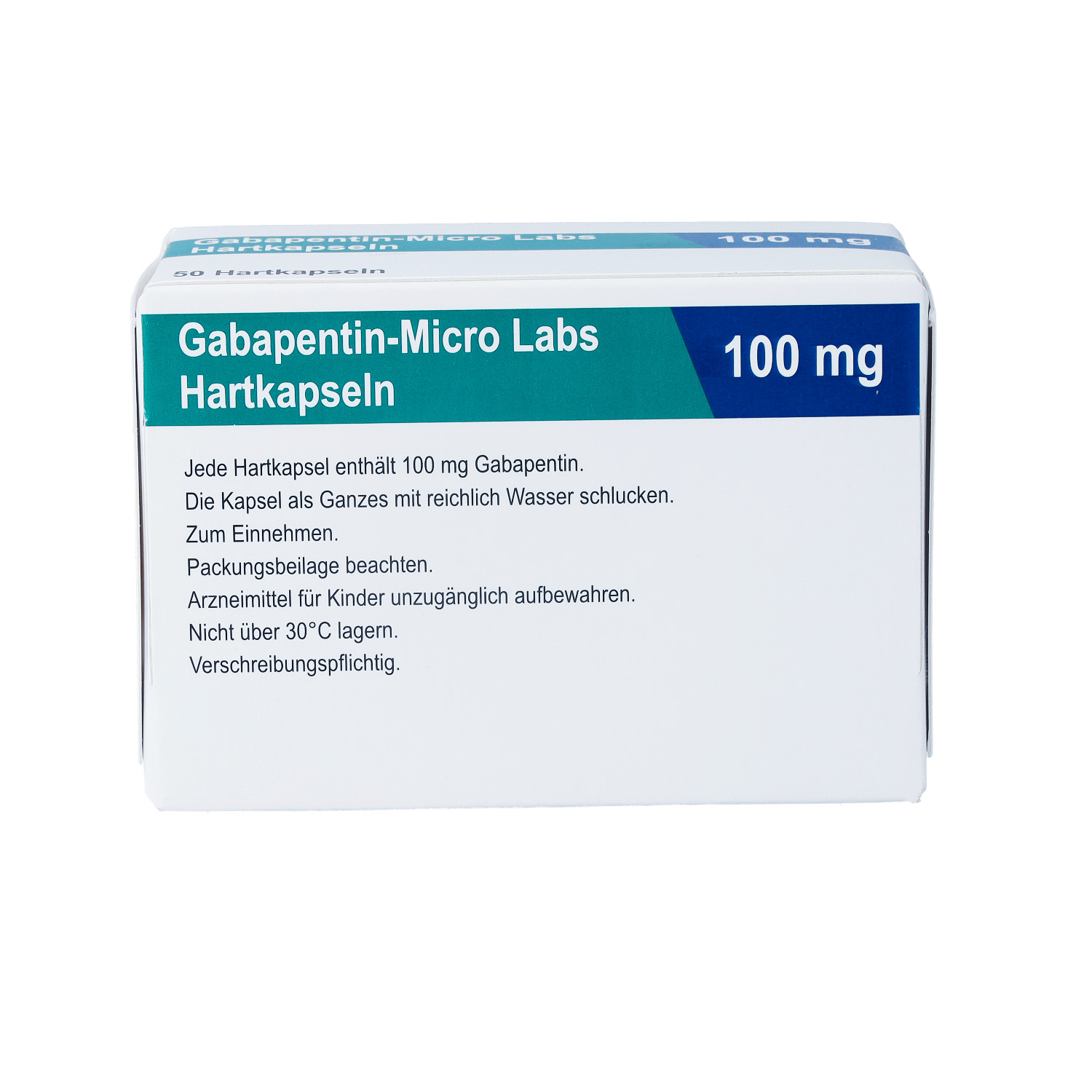 GABAPENTIN Micro Labs 100 mg Hartkapseln