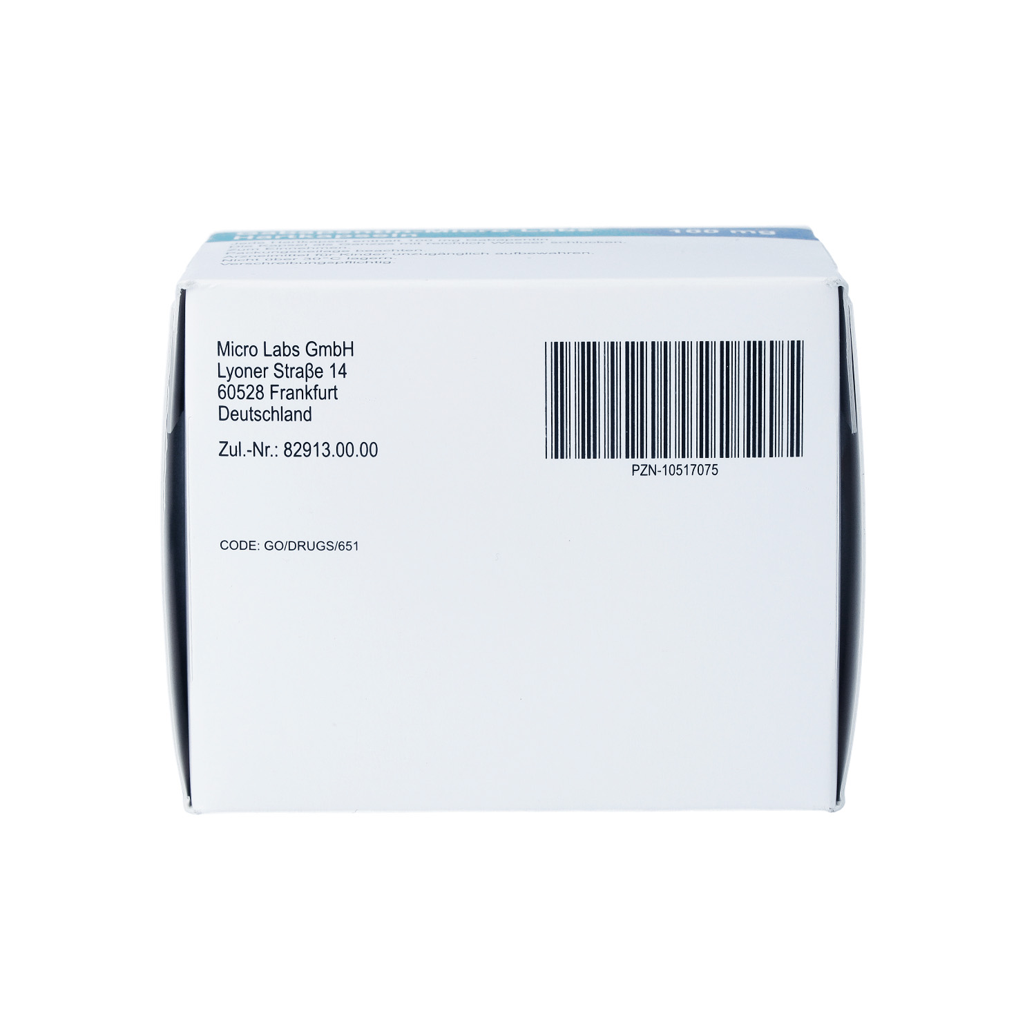 GABAPENTIN Micro Labs 100 mg Hartkapseln