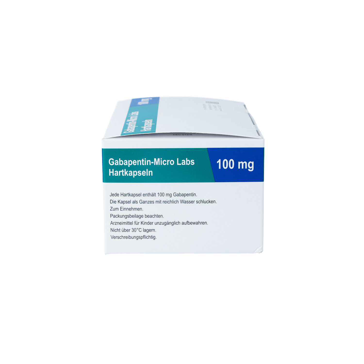 GABAPENTIN Micro Labs 100 mg Hartkapseln