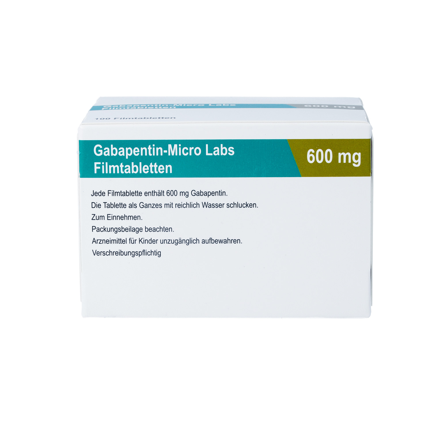 GABAPENTIN Micro Labs 600 mg Filmtabletten