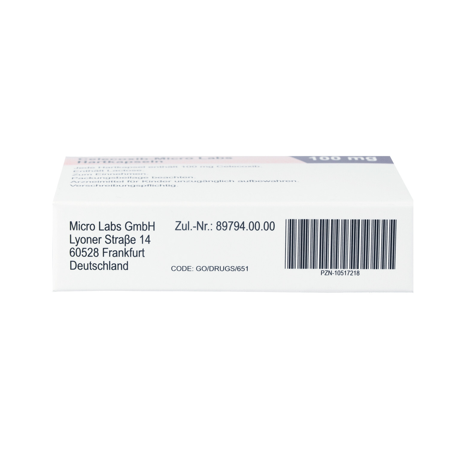 CELECOXIB Micro Labs 100 mg Hartkapseln