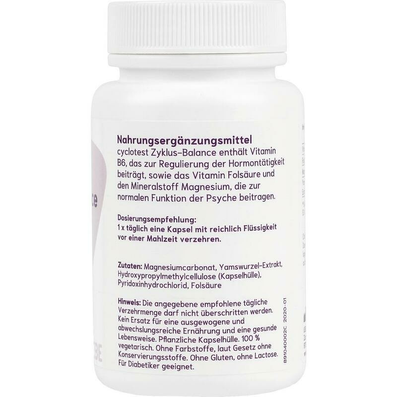 CYCLOTEST Zyklus-Balance Kapseln