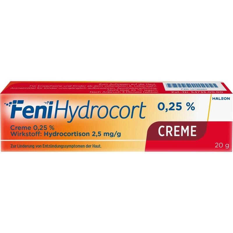 FENIHYDROCORT Creme 0,25%