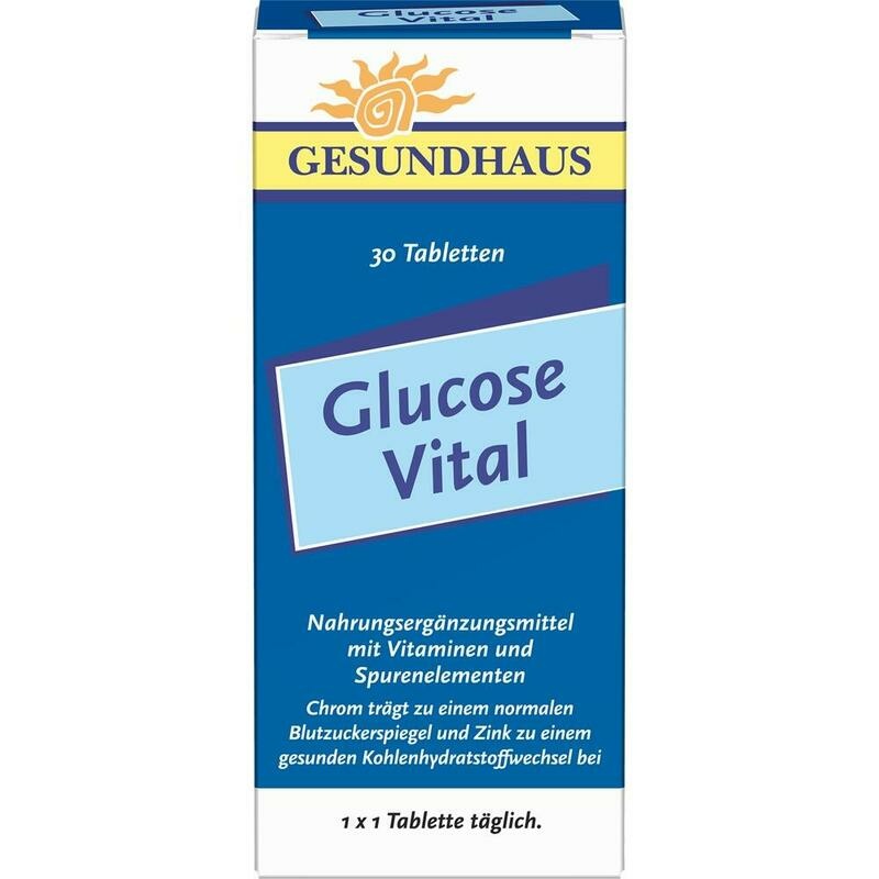 GESUNDHAUS Glucose Vital Tabletten