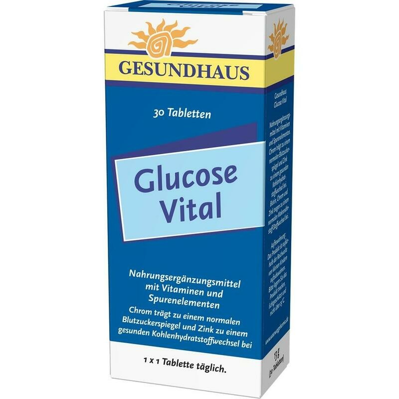 GESUNDHAUS Glucose Vital Tabletten