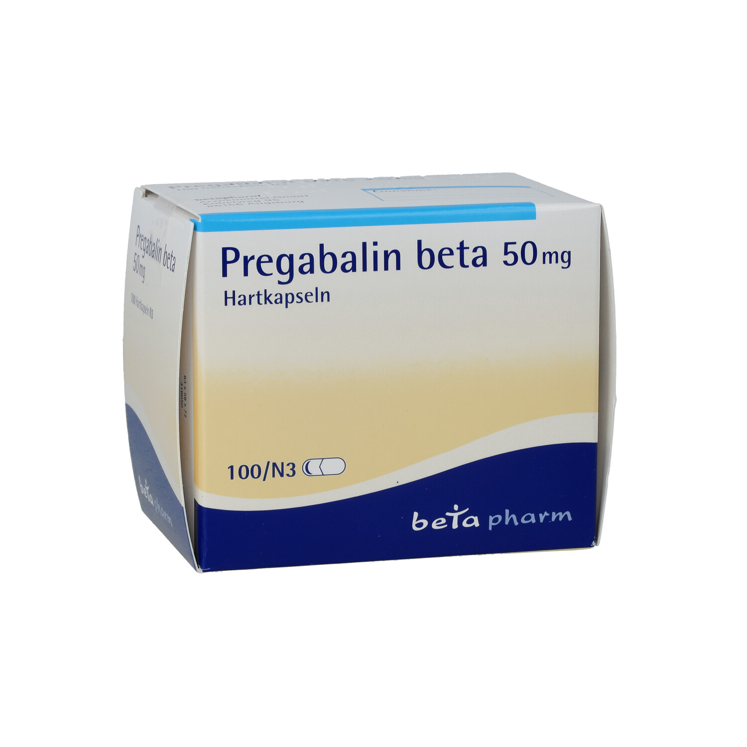 PREGABALIN beta 50 mg Hartkapseln
