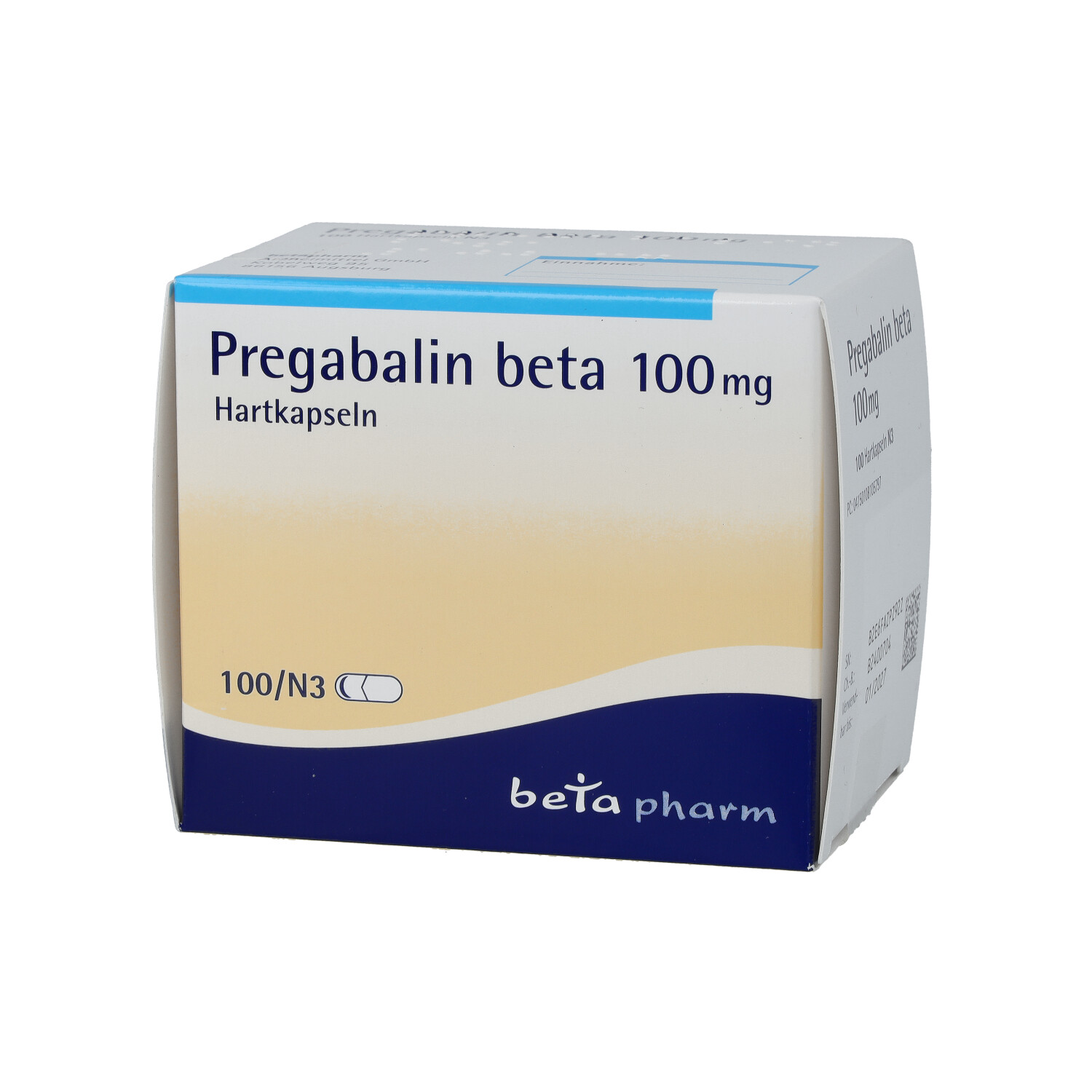 PREGABALIN beta 100 mg Hartkapseln
