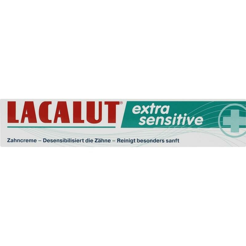 LACALUT extra sensitive Wirkzahncreme