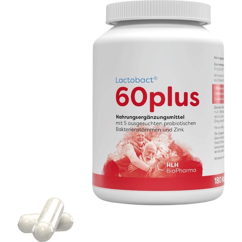 LACTOBACT 60plus magensaftresistente Kapseln