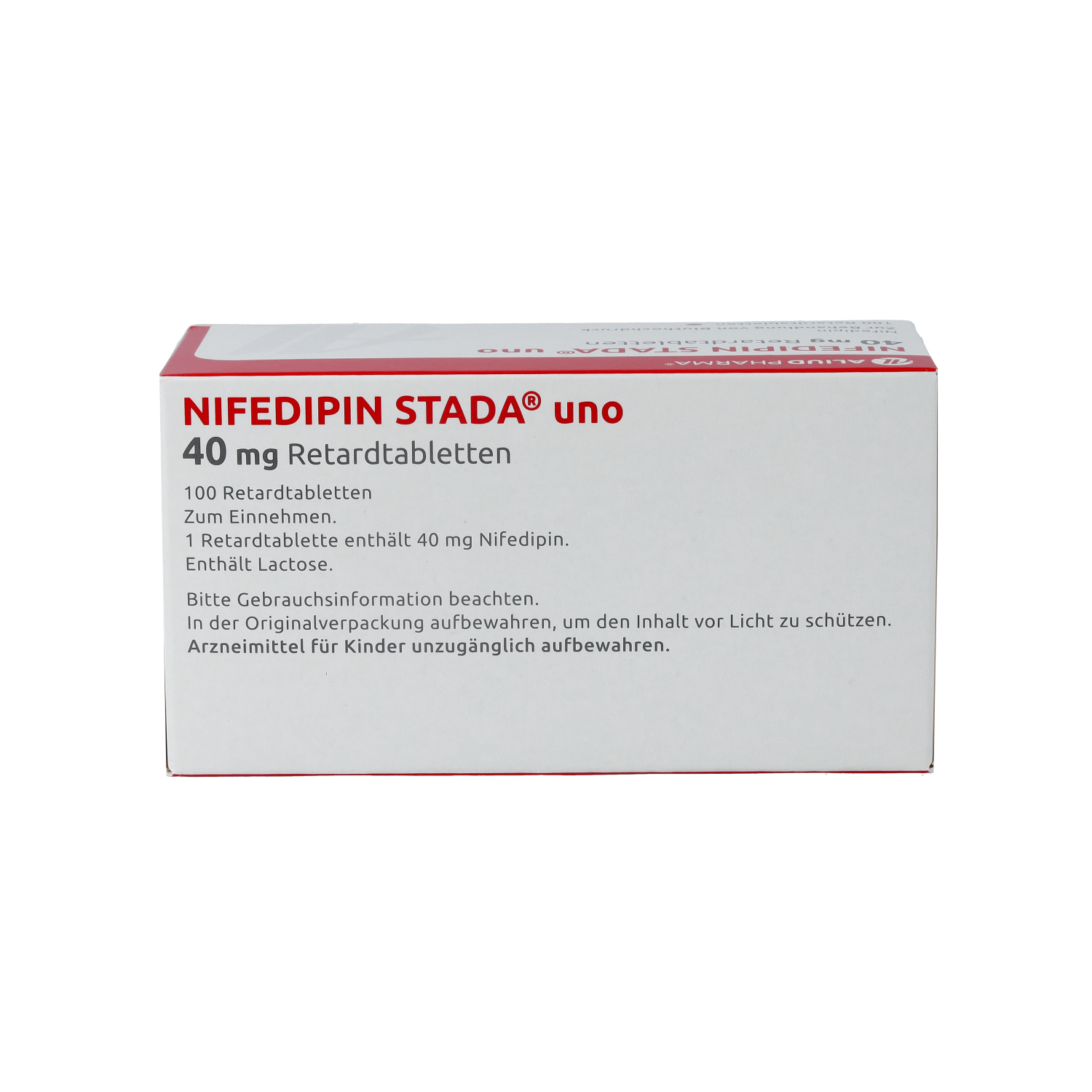 NIFEDIPIN STADA uno 40 mg Retardtabletten ALIUD
