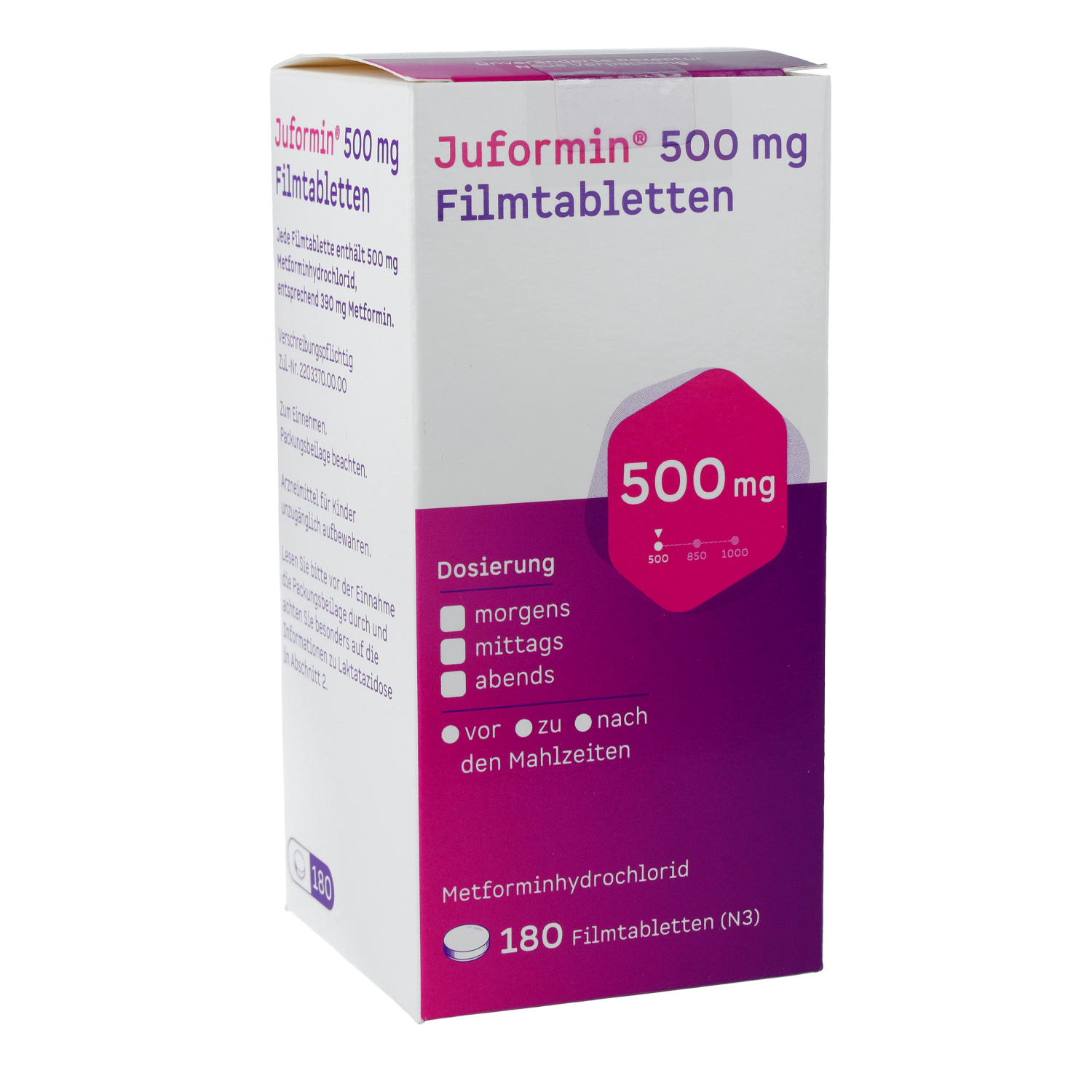 JUFORMIN 500 mg Filmtabletten