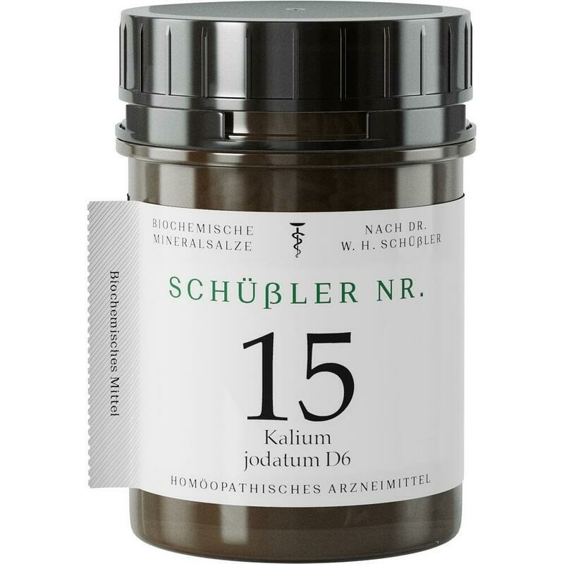 SCHÜSSLER NR.15 Kalium jodatum D 6 Tabletten