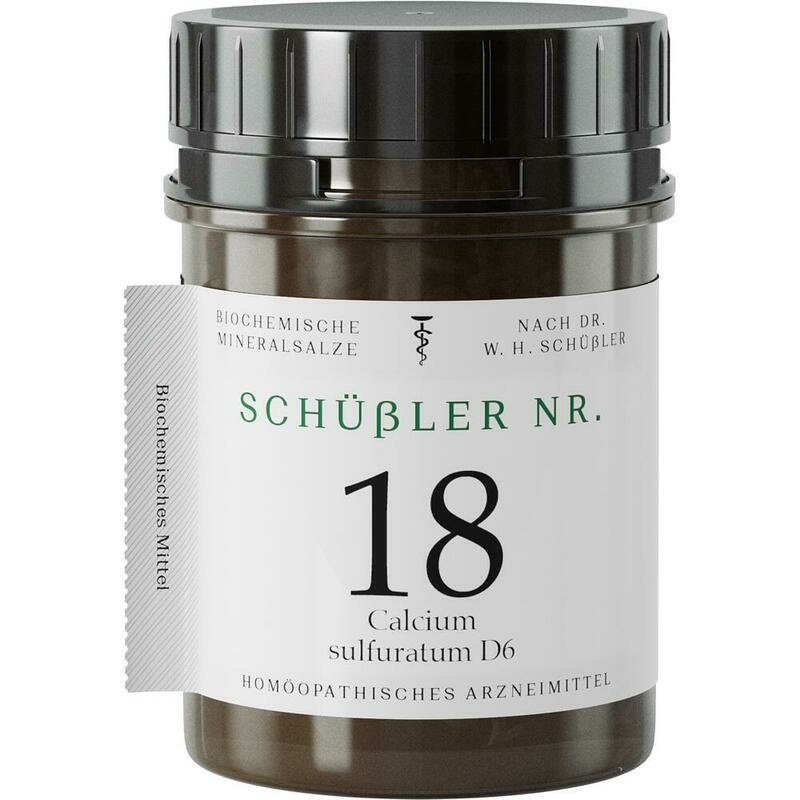 SCHÜSSLER NR.18 Calcium sulfuratum D 6 Tabletten