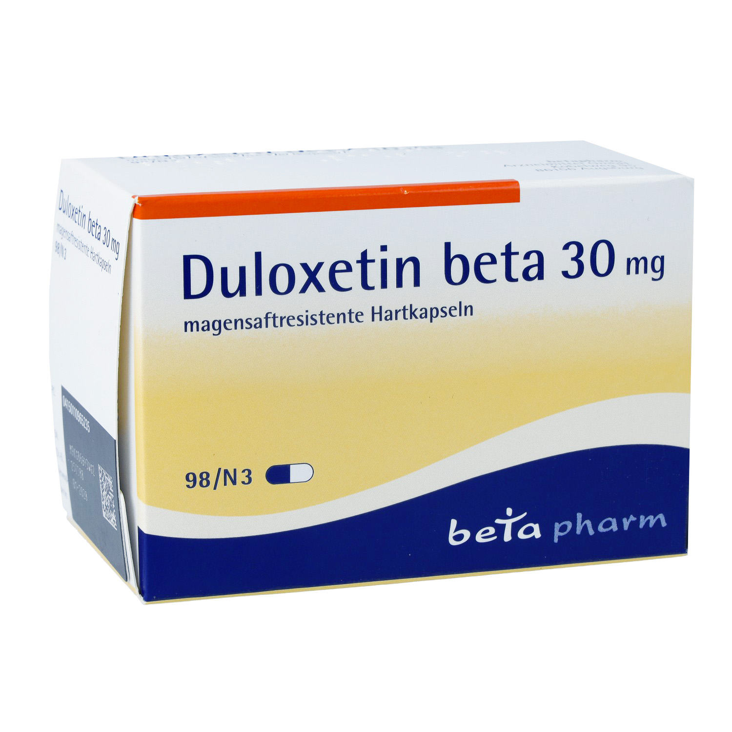 DULOXETIN beta 30 mg magensaftresistente Hartkaps.