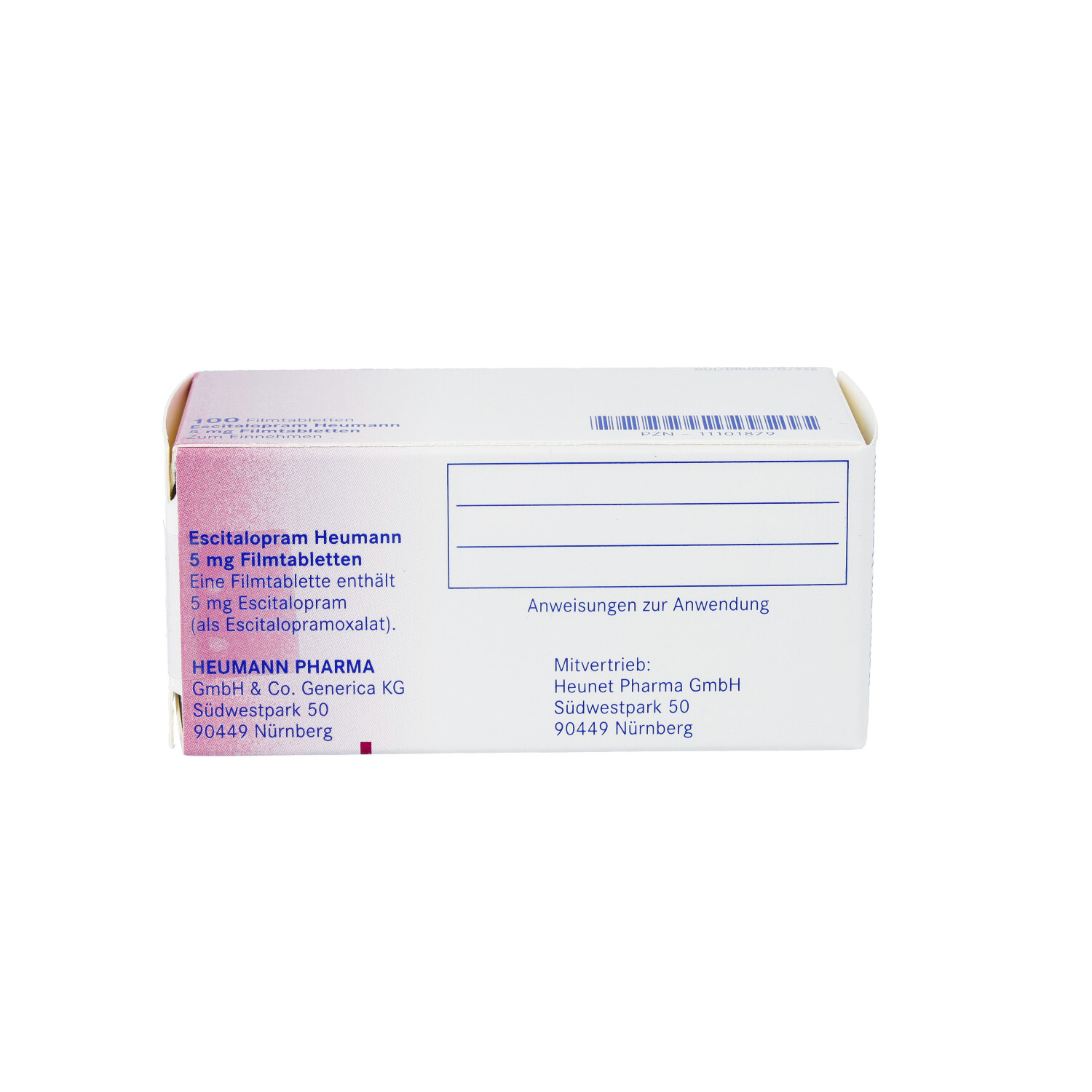 ESCITALOPRAM Heumann 5 mg Filmtabletten