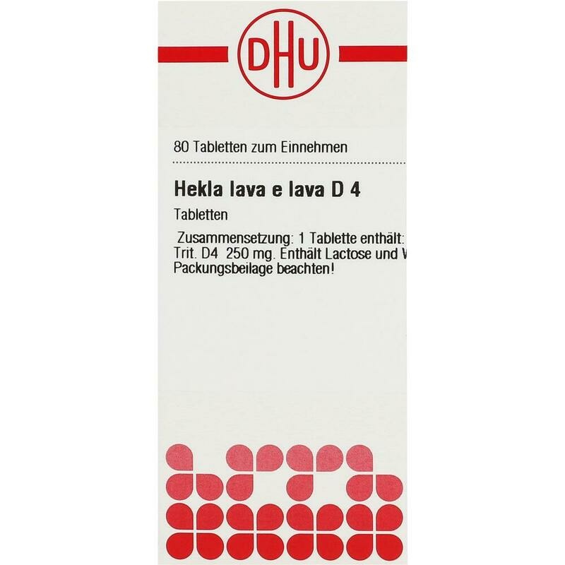 HEKLA lava e lava D 4 Tabletten