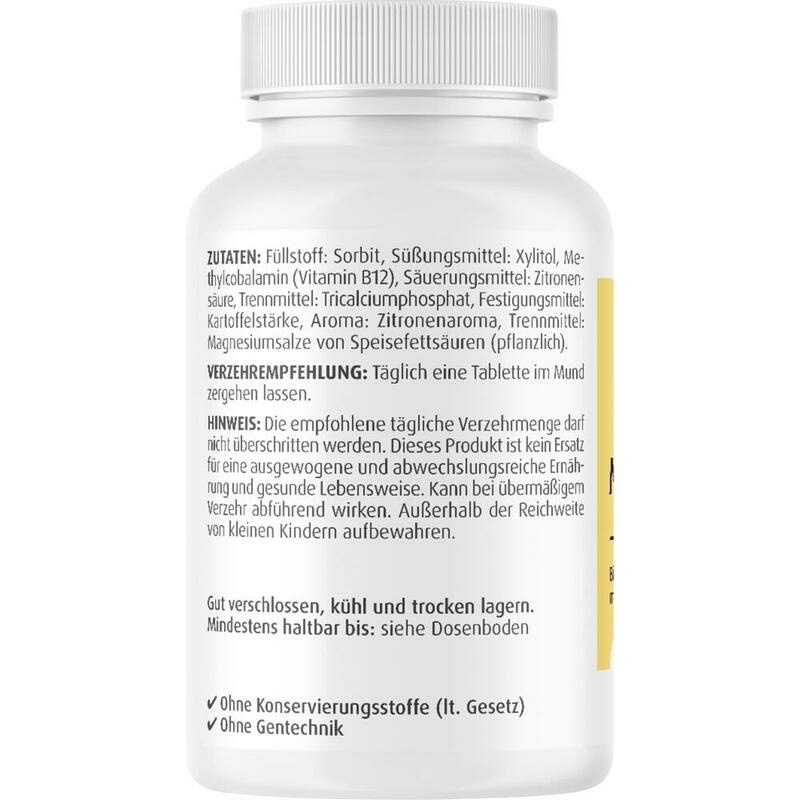 VITAMIN B12 500 μg Lutschtabletten