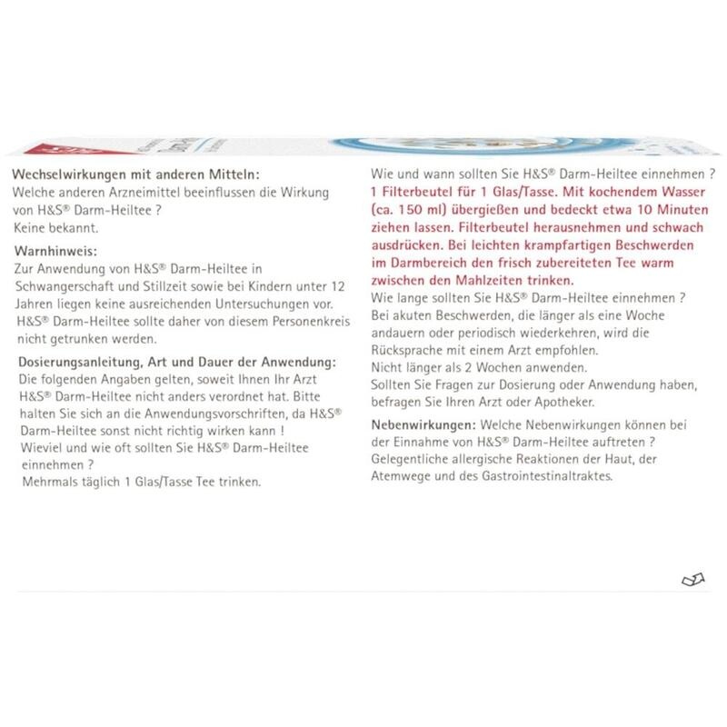 H&S Darm-Heiltee Filterbeutel