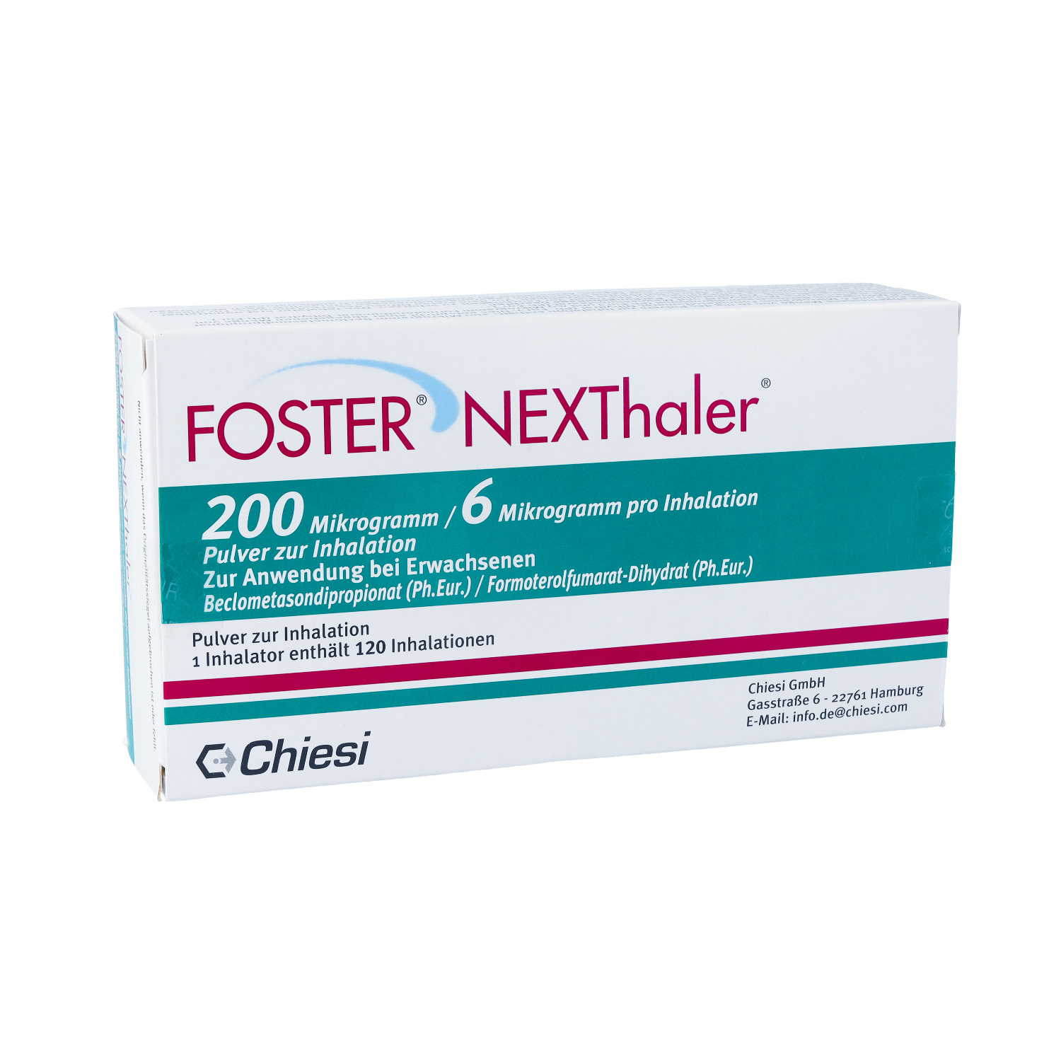 FOSTER NEXThaler 200/6 μg 120 ED Inhalationspulver