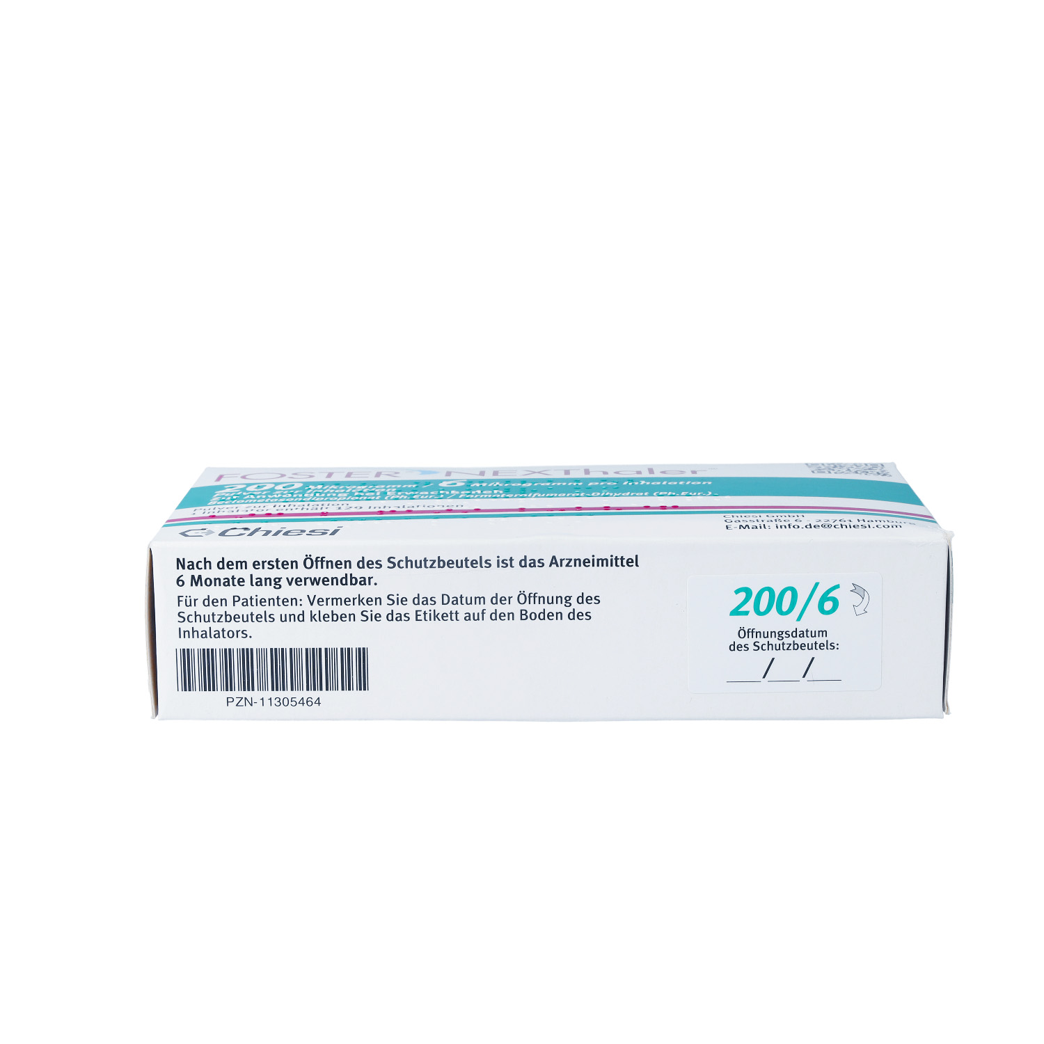 FOSTER NEXThaler 200/6 μg 120 ED Inhalationspulver