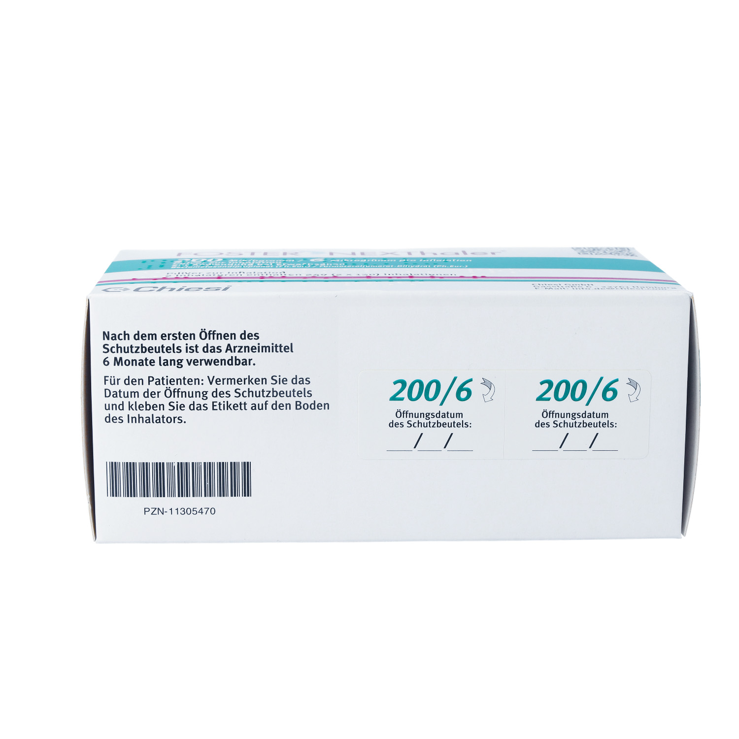 FOSTER NEXThaler 200/6 μg 120 ED Inhalationspulver