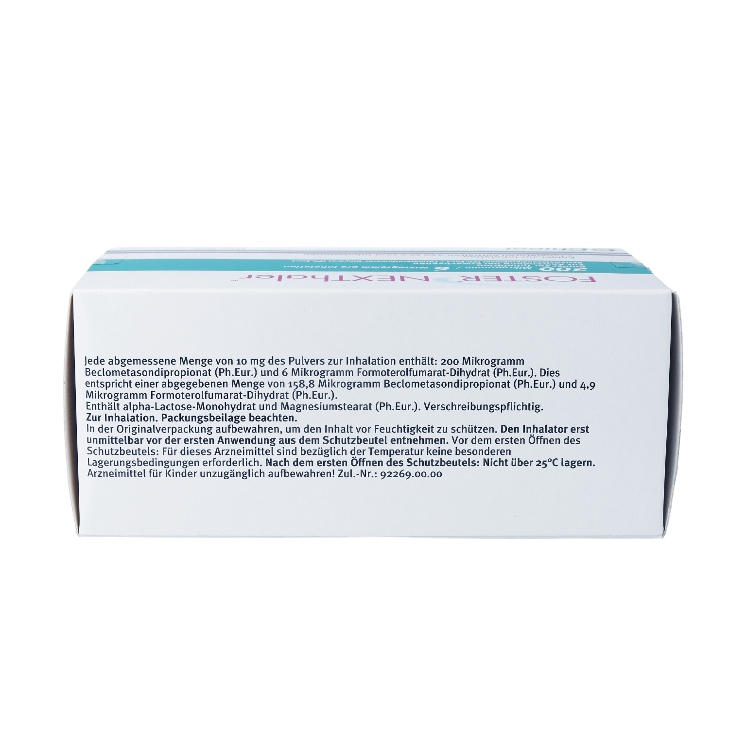 FOSTER NEXThaler 200/6 μg 120 ED Inhalationspulver
