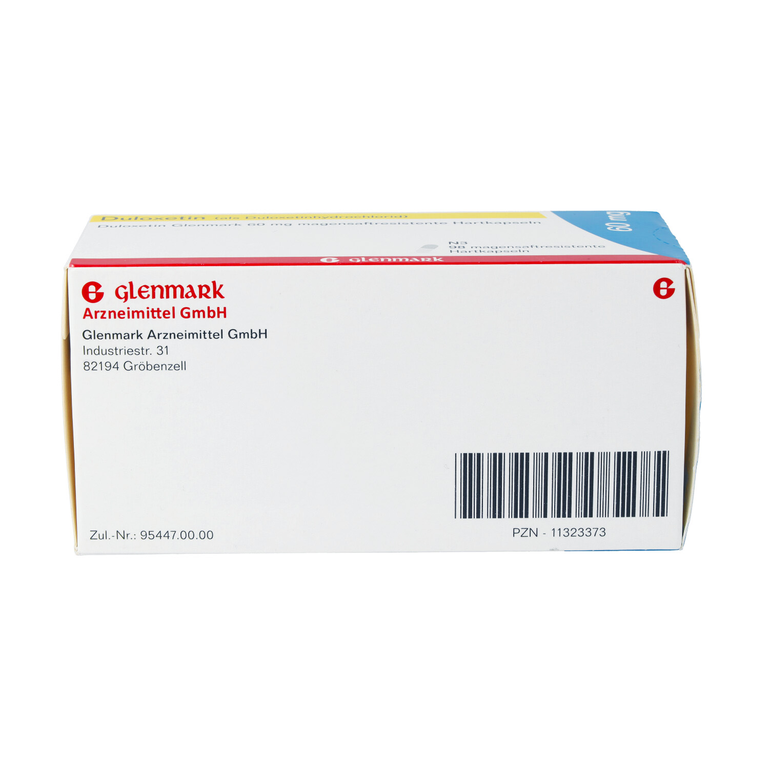 DULOXETIN Glenmark 60 mg magensaftres.Hartkapseln