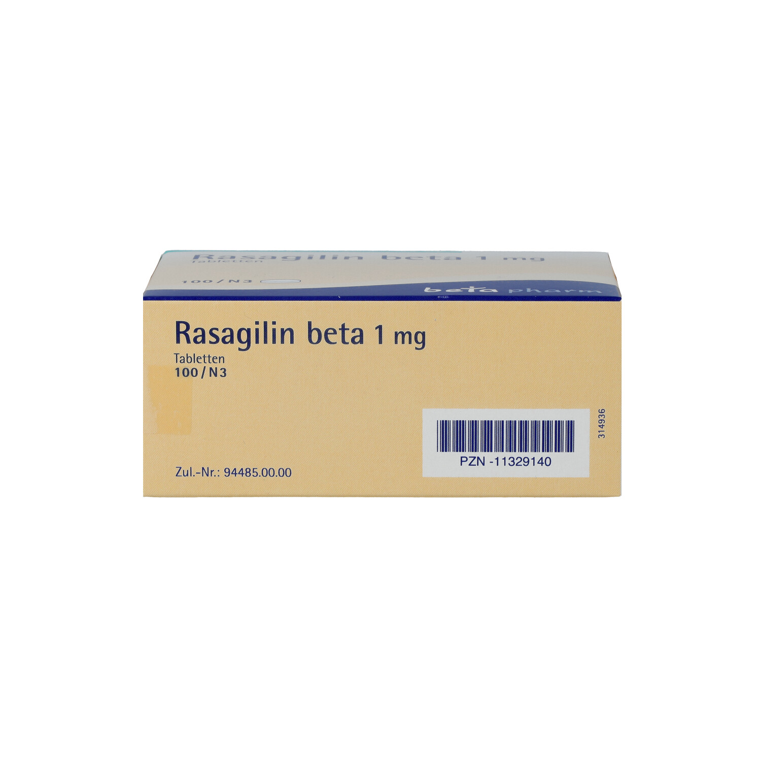 RASAGILIN beta 1 mg Tabletten