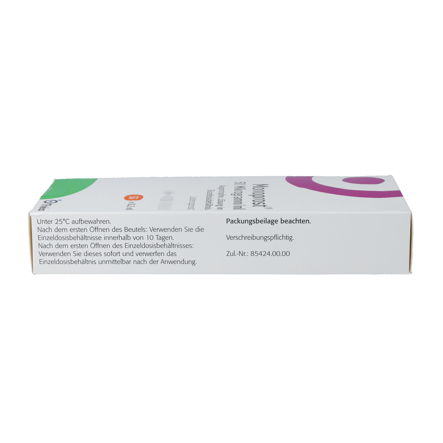 MONOPROST 50 Mikrogramm/ml Augentr.in Einzeldosen