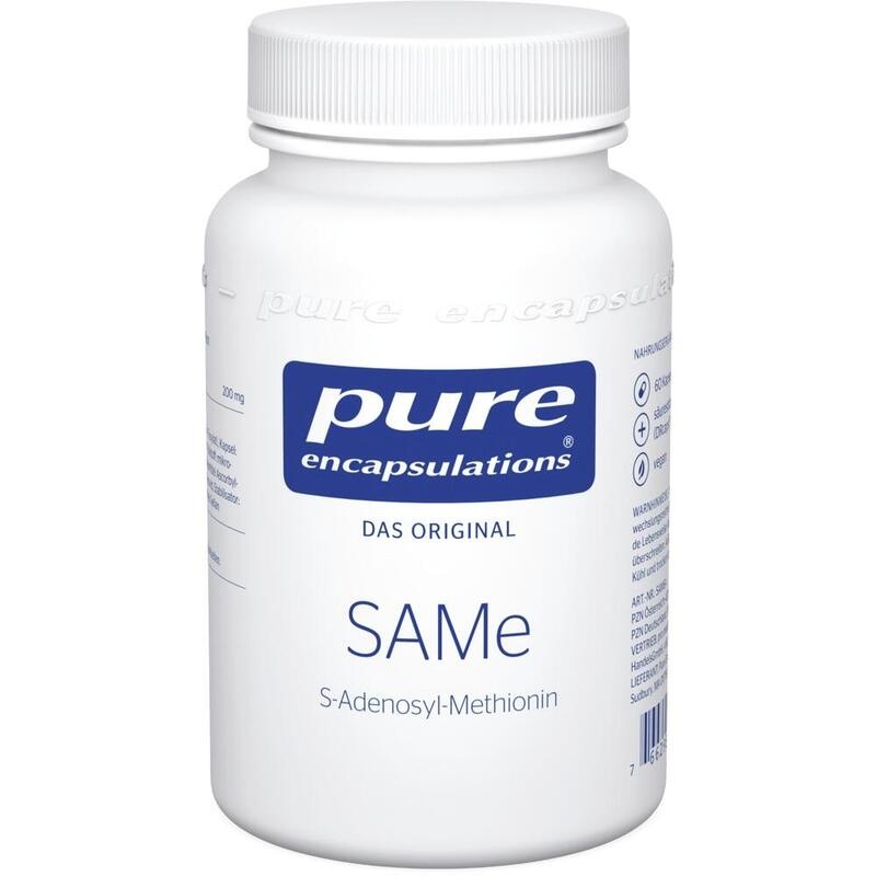 PURE ENCAPSULATIONS SAMe S-Adenosyl-Methionin Kps.