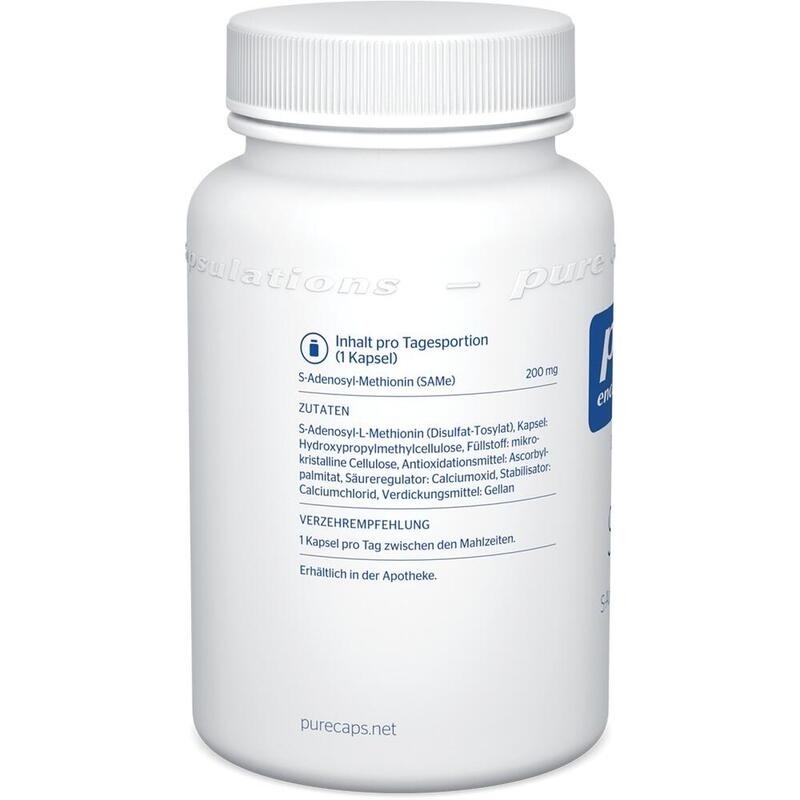PURE ENCAPSULATIONS SAMe S-Adenosyl-Methionin Kps.
