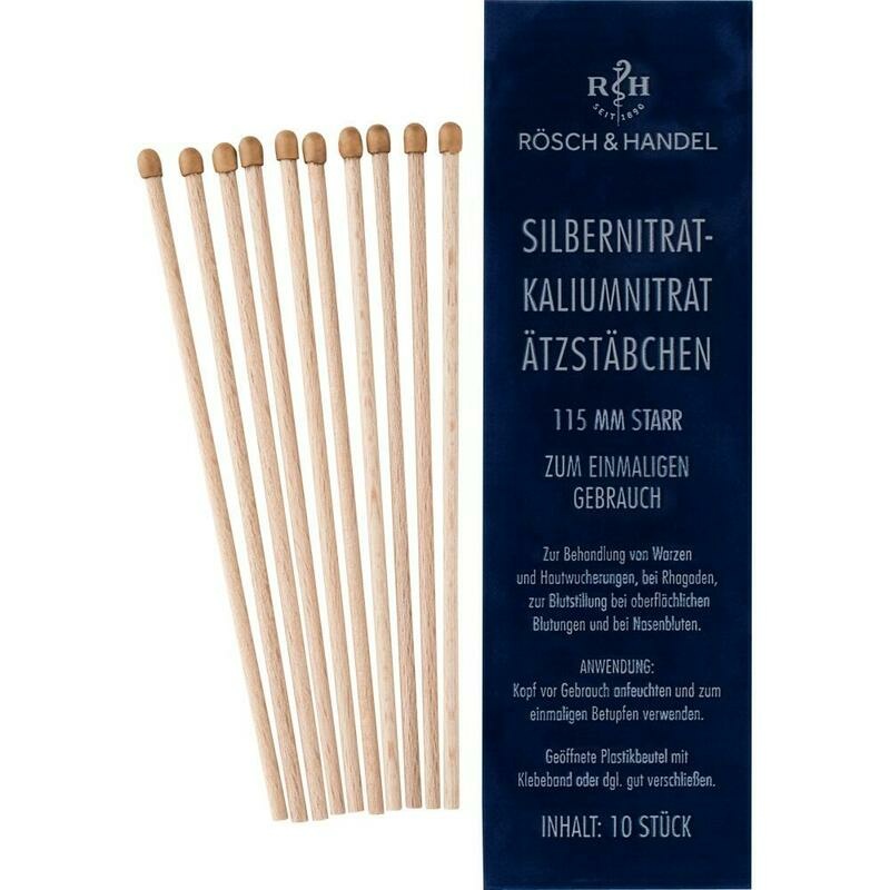 SILBERNITRAT-Kaliumnitr.Ätzstäb.Ätzstift 115mm st.