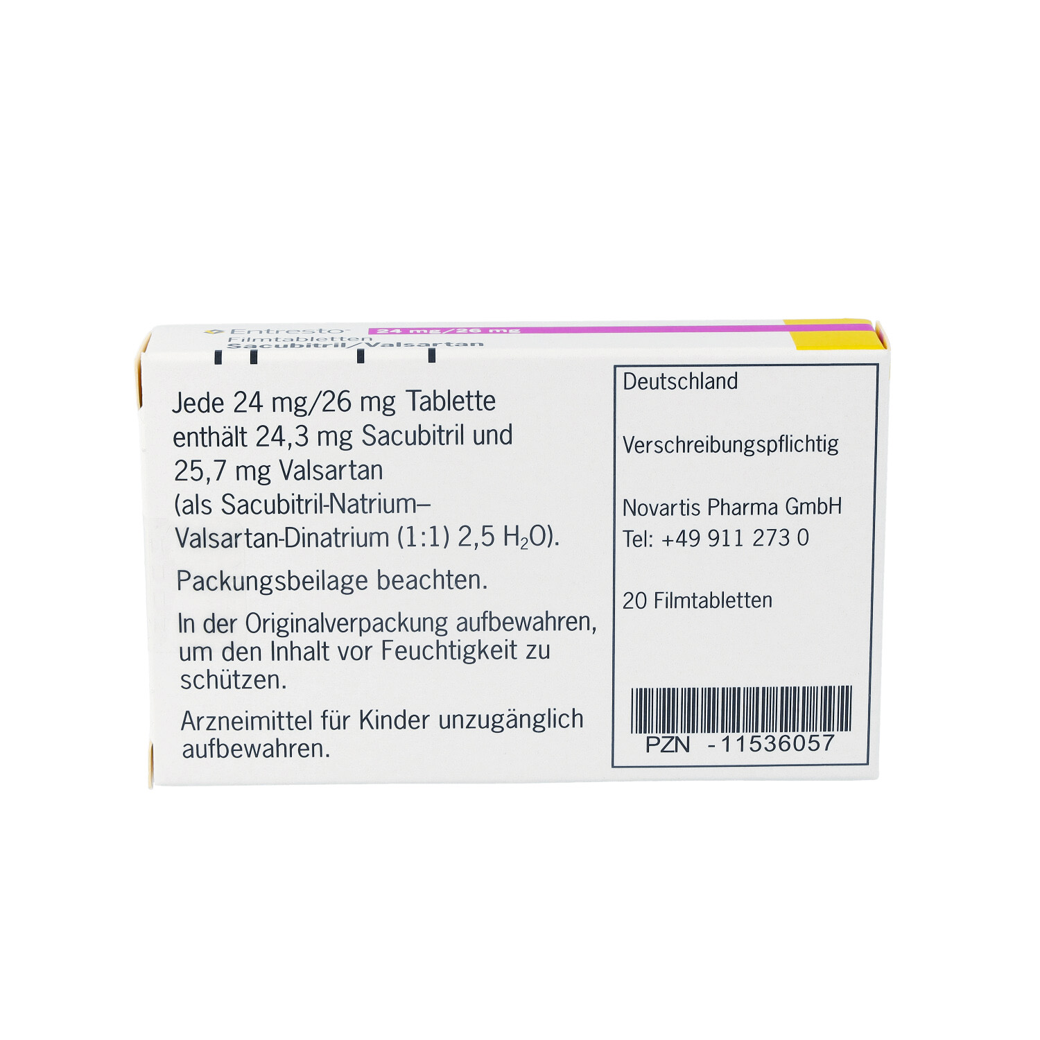 ENTRESTO 24 mg/26 mg Filmtabletten