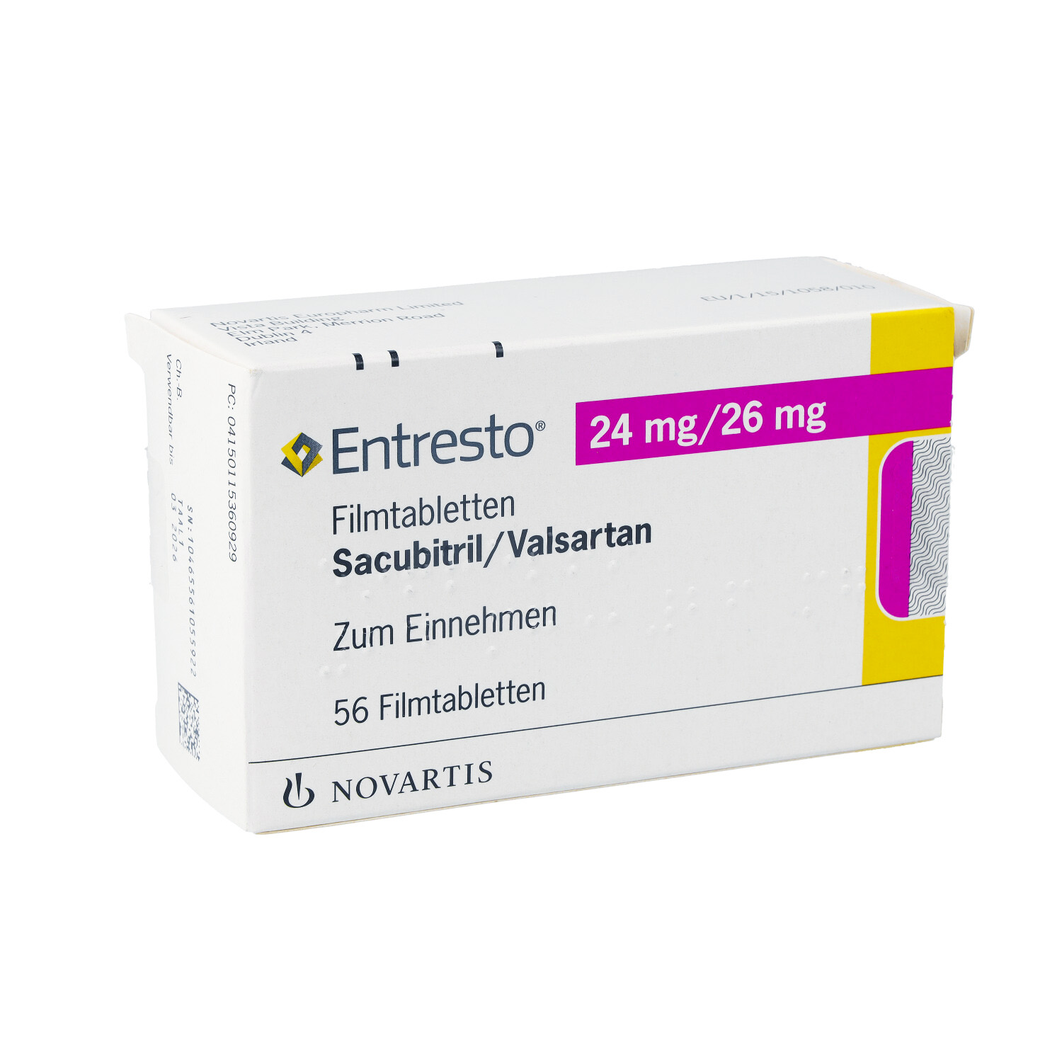 ENTRESTO 24 mg/26 mg Filmtabletten