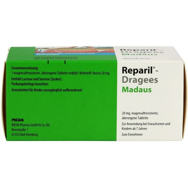 REPARIL-Dragees Madaus magensaftres.Tabletten