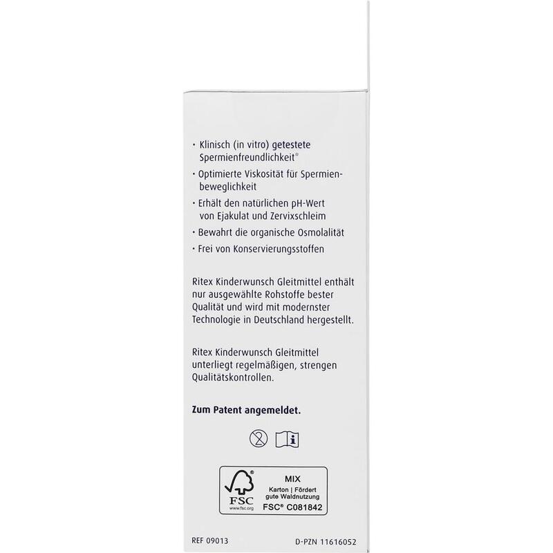 RITEX Kinderwunsch Gleitmittel Gel