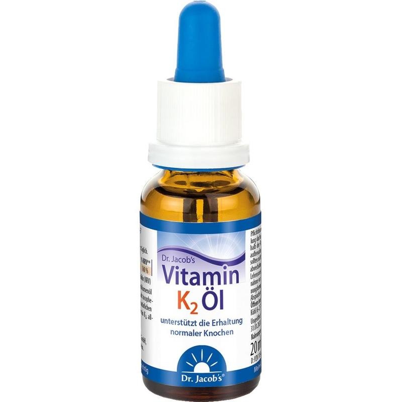 VITAMIN K2 ÖL Vit.K als MK7 Dr.Jacob's Tro.z.Einn.