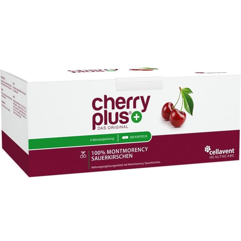 CHERRY PLUS Das Original Montmorency Sauerk.-Kaps.