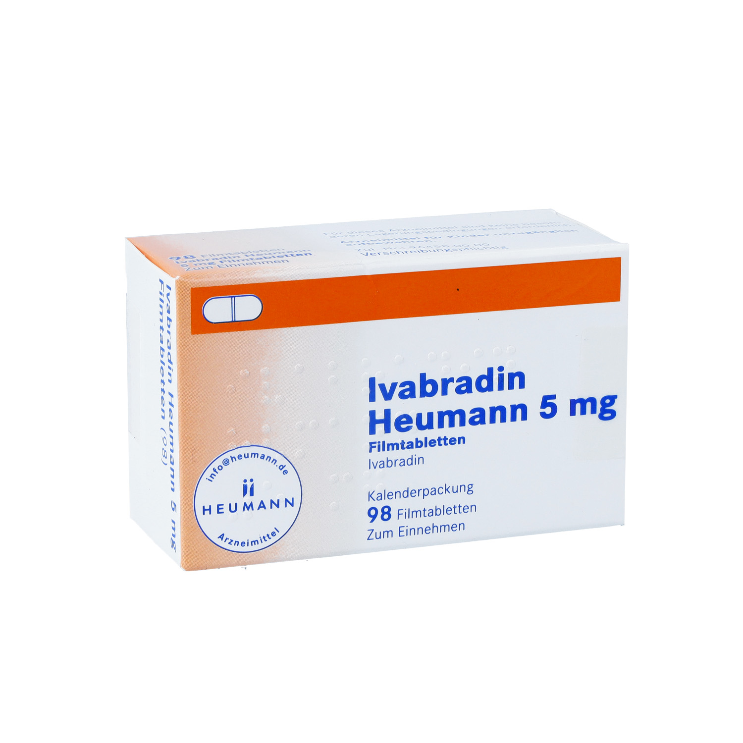 IVABRADIN Heumann 5 mg Filmtabletten