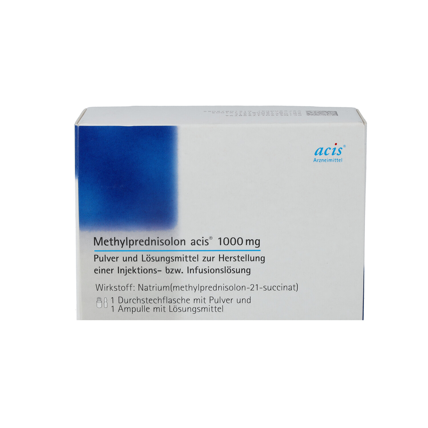 METHYLPREDNISOLON acis 1000 mg P.u.LM H.Inj/Inf.L.
