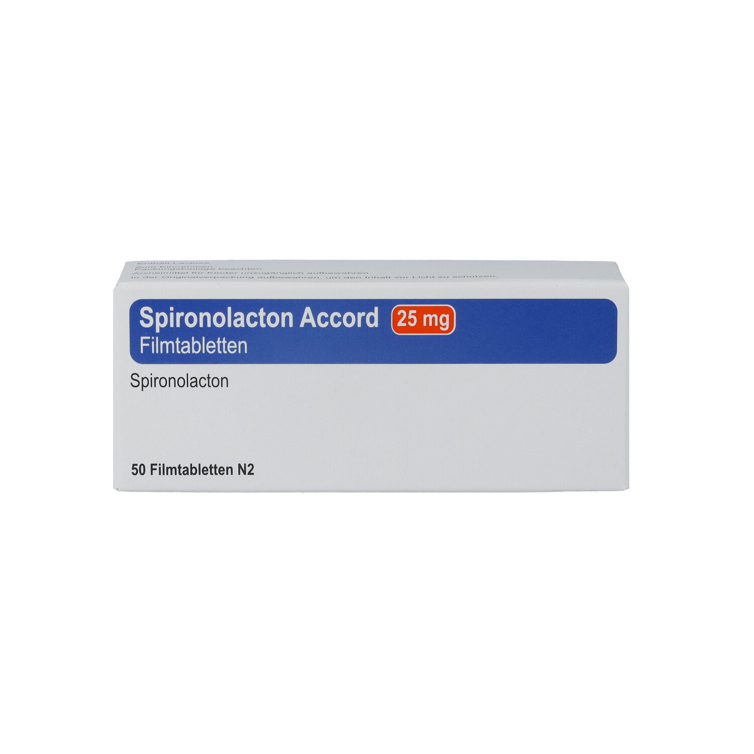 SPIRONOLACTON Accord 25 mg Filmtabletten