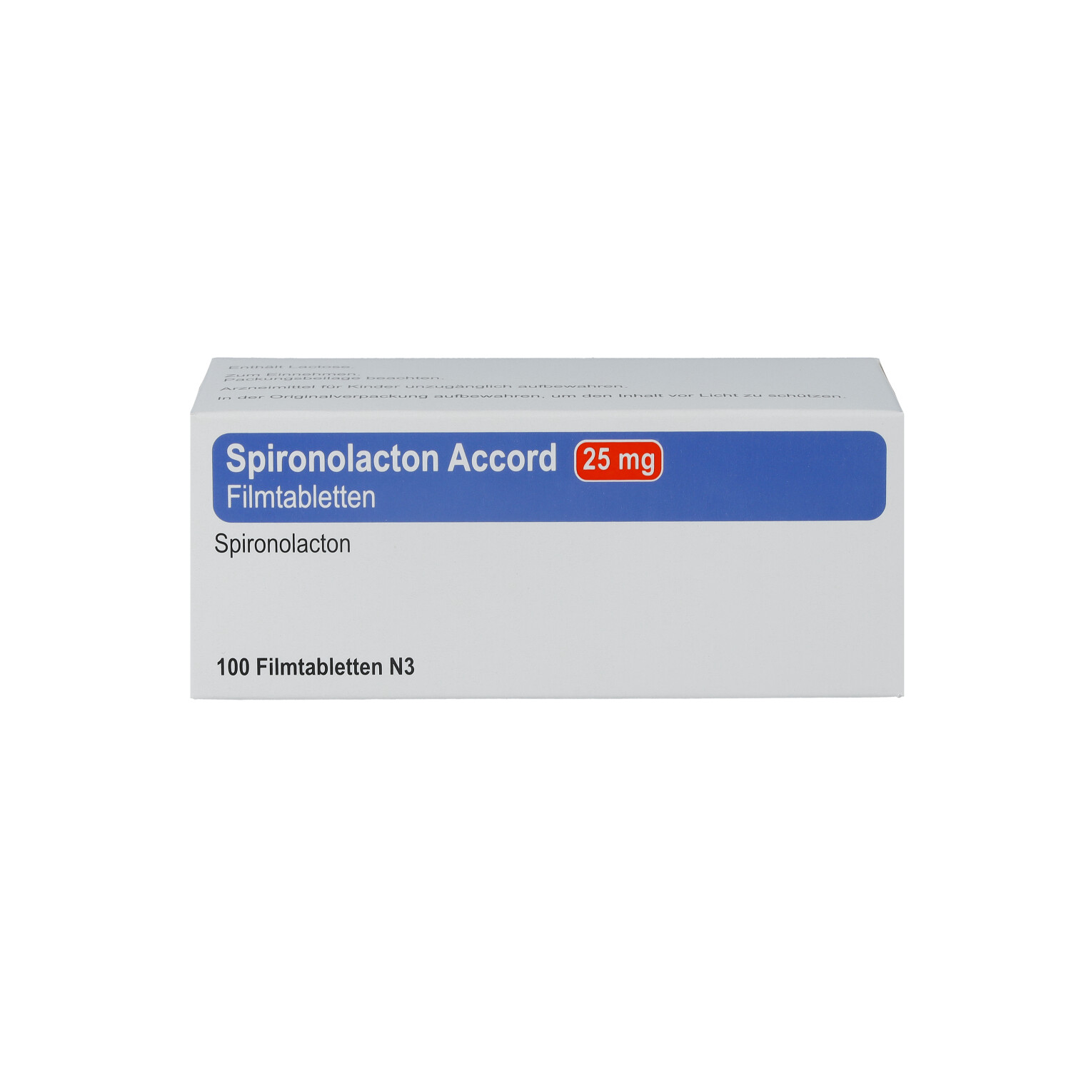 SPIRONOLACTON Accord 25 mg Filmtabletten
