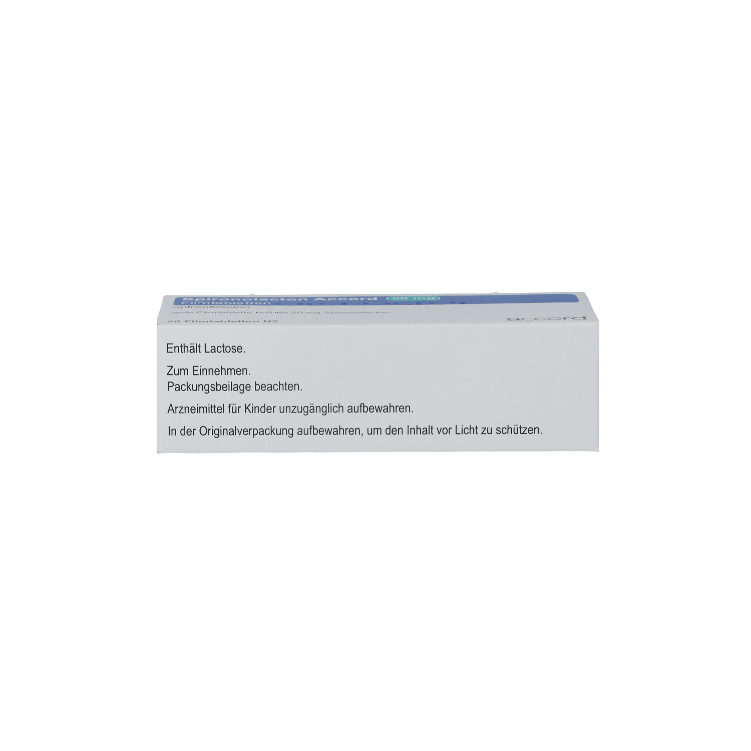 SPIRONOLACTON Accord 50 mg Filmtabletten