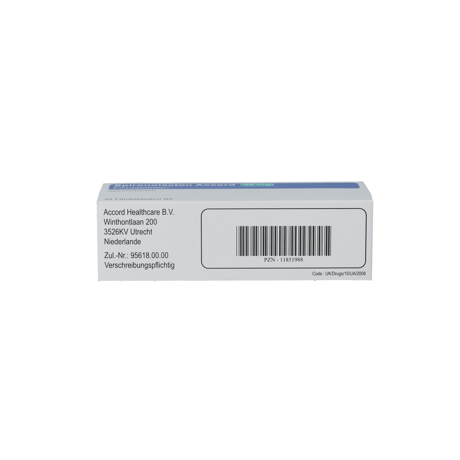 SPIRONOLACTON Accord 50 mg Filmtabletten