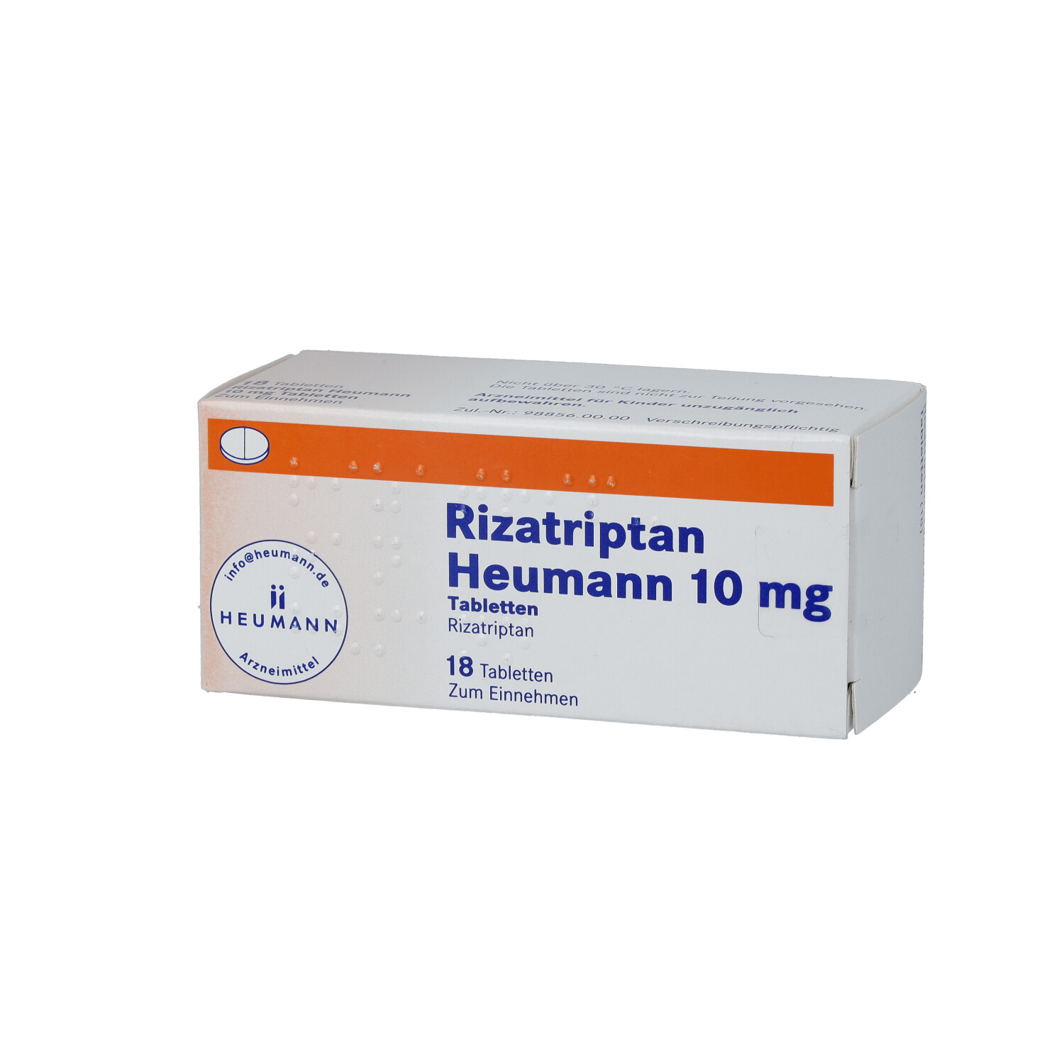 RIZATRIPTAN Heumann 10 mg Tabletten